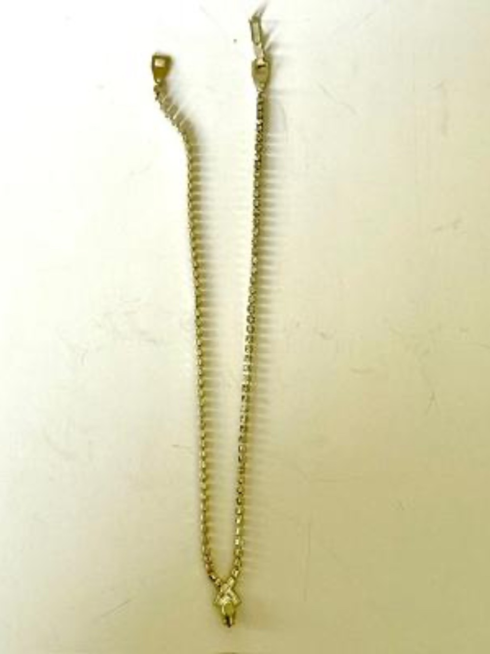 Vintage Rhinestone Necklace - Picture 3 of 7